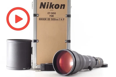 [ MINT in Case ] Nikon Ai-s Nikkor 500mm f/4 P ED MF Lens CT-500 From JAPAN - Image 1 of 4