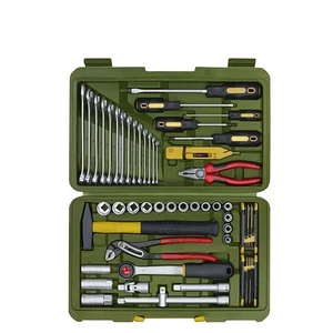 Juego combinado de reparación de automóviles llave de trinquete de manga de reparación con caja de herramientas de vehículo - Imagen 1 de 14