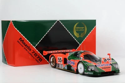 MAZDA 787B GANADOR LE MANS 1991 ESCALA 1/12 DIECAST MODELO COCHE POR WERK83 Foto 1 de 4