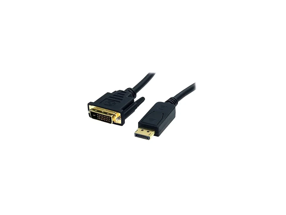SIIG DisplayPort to DVI Cable - 1080p @60Hz Male to Male Passive DP to DVI Cable - Image 1 of 4