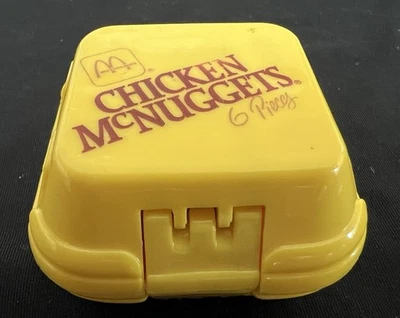 VTG McDonald's Happy Meal 1990 Changeable Transformer Chicken McNuggets Turtle - Image 1 of 4