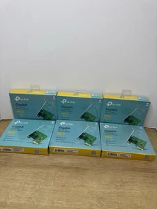 TP-Link Gigabit PCI Express Network Adapter TG-3468 lot of 6 - Afbeelding 1 van 2