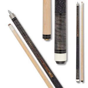 NB11 Grey Pool Queue 19oz mit Maple Points & Wrap Billard Stick Billard Queues - Bild 1 von 7