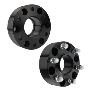 2 Pcs 2" 6x5.5" Wheel Spacers M14x1.5 78.1mm For Silverado 20-22 & Sierra 07-16 - Picture 1 of 13