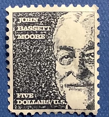 U S Stamp SC# 1295 JOHN BASSETT MOORE Mint 102825-3 - Image 1 of 2
