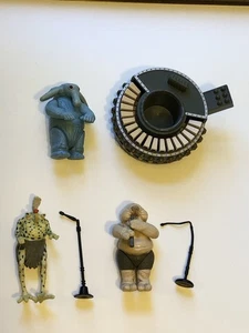 1983 Vintage Star Wars Max Rebo Band Action Figuren KOMPLETTSATZ BLACK MIKROFONE - Bild 1 von 19