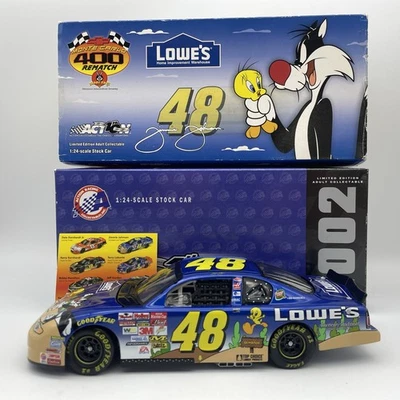 Jimmie Johnson #48 2002 Monte Carlo 1:24 Action, Lowes Looney Tunes Rematch (Z46 - Image 1 of 4