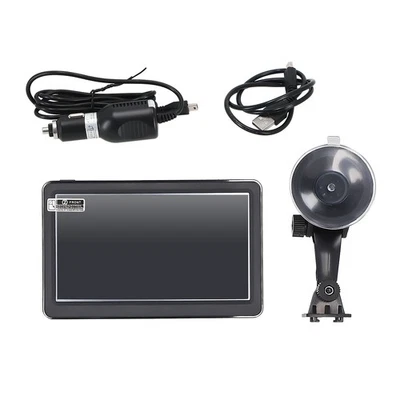 Car Truck GPS Navigation 7 Inch Touch Screen free Maps Spoken Direction - Image 1 of 4