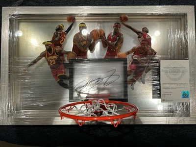 LeBron James Autographed Backboard UDA / Fanatics - #’d / 123 - Image 1 of 3