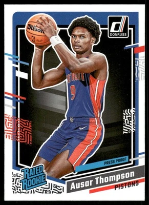 2023-24 Donruss #228 Ausar Thompson Silver Press Proof - Image 1 of 2