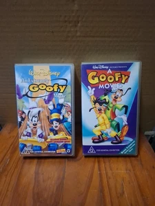 A Goofy Movie & An Extremely Goofy Movie On Vhs Video - Picture 1 of 4
