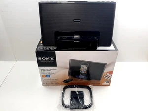 Sony Dream Machine ICF-CS15ip iPod & iPhone Dock & AM/FM Clock Radio - Picture 1 of 5