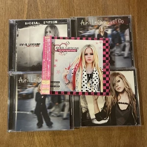 Lot of 5CD(+2DVD)Avril Lavigne JAPAN VG CONDITION - Picture 1 of 15