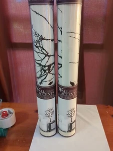 2 Birds on Tree Branches Wall Sticker Decoration Removable Wall Art Vinyl Decal - Picture 1 of 7
