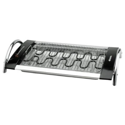 Ariete Griglia elettrica 2000W CHURRASCO GRILL Black e Chrome 00C073210AR0 - Immagine 1 di 2