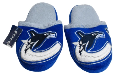 Forever Collectibles Vancouver Canucks Mascot Child's NHL Fan Slippers M 10-11 - Image 1 of 4