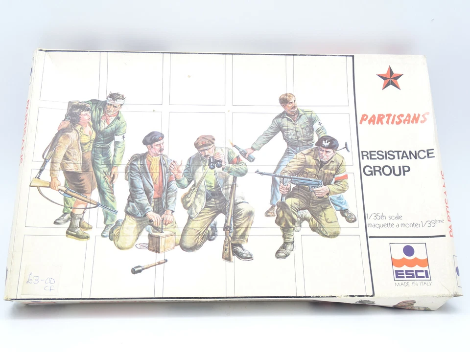 ESCI Modello 1/35 Militare Esercito - Partigiani Gruppo Di Resistenza - Immagine 1 di 1