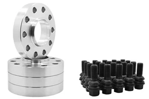 5x130 MM Porsche Boxster, 718 Boxster 25MM Hub Centric Spacer Kit w/ Lug Bolts - Picture 1 of 12