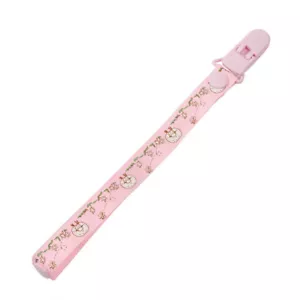 Baby Anti-lost Dummy Pacifier Soother Chain Clip Holder Cartoon Strap Lanyard - Picture 1 of 2