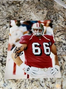 Bart Oates Autographed San Francisco 49ers 8X10 Signed Photo Auto - Picture 1 of 3