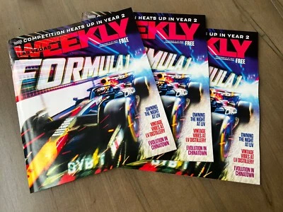 Las Vegas Weekly Magazine Formula One Racing F1, Chinatown, LV Distillery, Nov24 - Image 1 of 4