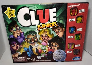 Hasbro 2018 Clue Junior The Case Of The Broken Toy Board Game - Picture 1 of 2