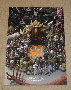 STAR WARS CELEBRATION JAPAN 2025 LUCAS FILM ANIMATION 20 YEARS POSTER - Picture 1 of 7