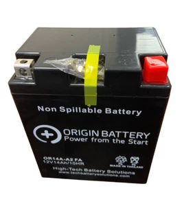 12V Yamaha FJ1200 FJ1100 FZ700 TX500 Motorcycle Battery Replacement OEM AGM - Picture 1 of 1