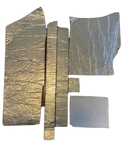C5 Coupe Corvette Sound Deadener Acoustic Noise Barrier Set Silver 1997-2004 - Bild 1 von 6