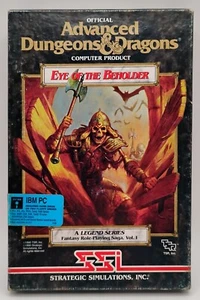 AD&D Eye of the Beholder - SSI - Vintage PC Floppy Disks in Box - Picture 1 of 3