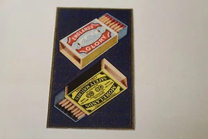 CASA DE MUÑECAS (letrero de metal retro = coincidencias de gloria de Inglaterra - Imagen 1 de 2