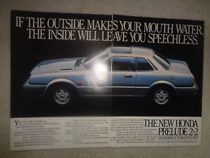 Honda Prelude 2 + 2 - Advertisement  - 1978