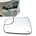 Driver Left Side Mirror Glass W/Heat Blind Spot For Dodge Ram 1500 2500 2019-22