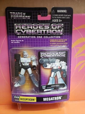 Megatron & Starscream SET Heroes of Cybertron HOC Transformers 2001 Hasbro NEW  - Image 1 of 4