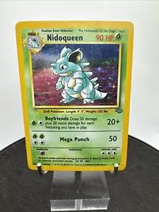 Nidoqueen Jungle 7/64 Holo Rare Pokemon TCG Vintage - Picture 1 of 17