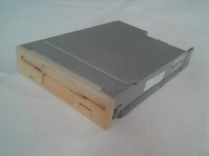 3.5in Internal Floppy Drive Fujitsu Limited M2537B11D beige faceplate - Picture 1 of 4