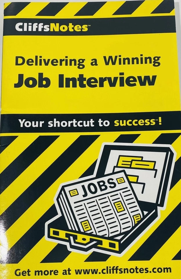 Delivering a Winning Job Interview by Cliffs Notes Staff Paperback - Image 1 of 1