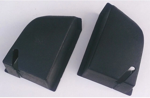 Volvo 240 244 Sedan Rear Seat Belt Cover Cap set Pair dark blue. NEW! 1978-1993 - Image 1 of 1