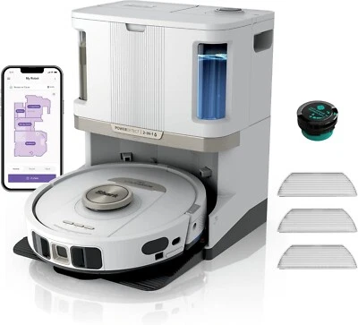 Shark AV2800ZEEUWH PowerDetect 2-in-1-Saug- & Wischroboter, NeverTouch Pro 60 Ta - Bild 1 von 4