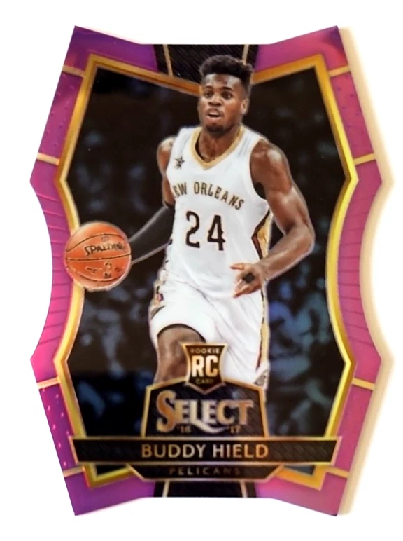 Select Buddy Hield 2016-17/99 púrpura Prizm troquelado radiocontrol novato GSW Foto 1 de 4