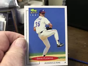 1991 Classic/Best #284 Dave Fleming - Picture 1 of 2