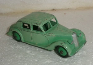 Dinky Toys #40A/158 green Riley Saloon - Made in England - Picture 1 of 10