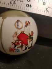 Vintage 1983 Norman Rockwell Collection,Hallmark,Glass Used