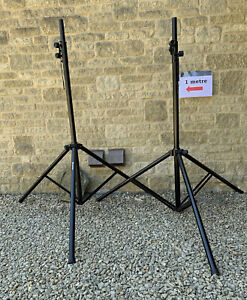 PAIR (TWO) STUDIOSPARES PRO HEAVY-DUTY SPEAKER STANDS - GOOD ORDER