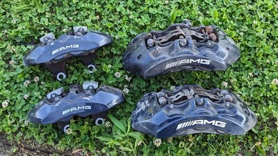 Juego de pinzas de freno Brembo delanteras y traseras AMG Mercedes-Benz W218 CLS63 2012-2018👀 Foto 1 de 4
