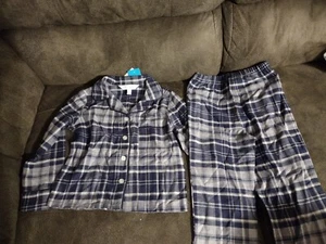 The Company Store Family Flannel Kids 2 Piece Pajamas Size 4T Toddler Plaid - Picture 1 of 4