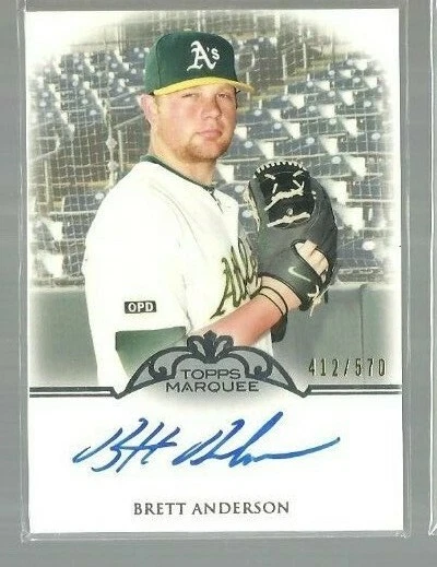 2011 Topps Marquee Monumental Markings Autographs #BA Anderson 412/570 (ref50845 - Image 1 of 1