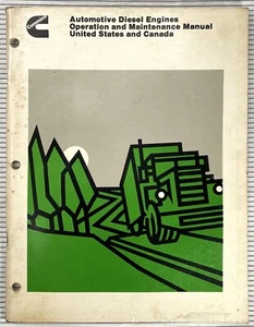 1980 Cummins Automotive Diesel Motor Betriebs- und Wartungsanleitung USA & Kanada - Bild 1 von 9