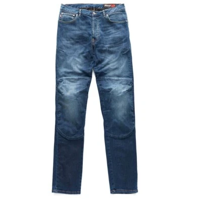 Pantalon Moto Jeans BLAUER HT Kevin Denim Bleu Protections Renfort Fibre TG 40 - Photo 1/3