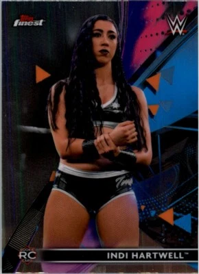 2021 Topps Finest WWE Indi Hartwell RC #84 - Image 1 of 2